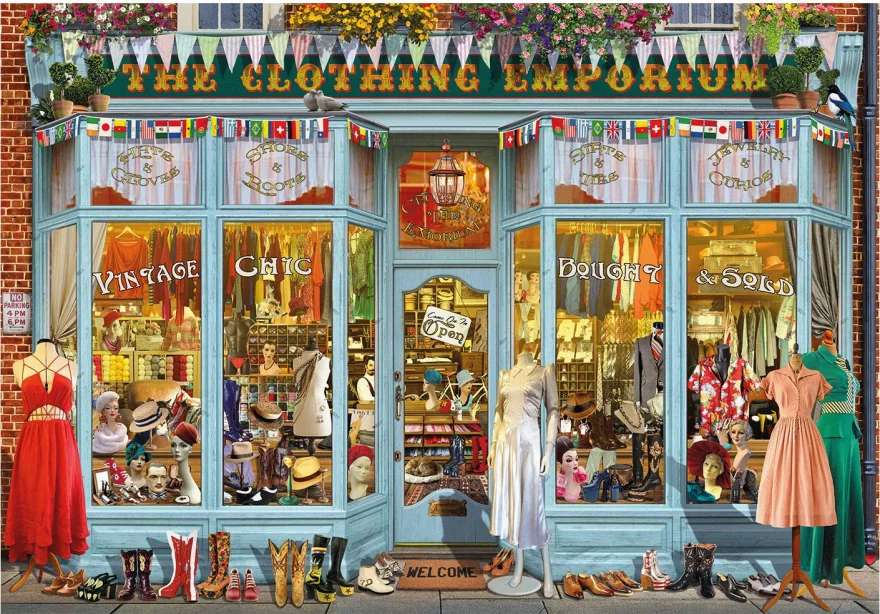 Dino Puzzle Butik 3000 dielikov