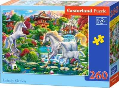Puzzle Zahrada jednorožců 260 dílků