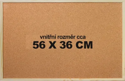 Korková podložka pod puzzle Victoria 56x36cm