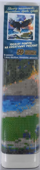 Norimpex Diamantové maľovanie Orol 40x30cm