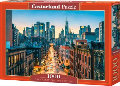 Puzzle Dolný Manhattan, New York 1000 dielikov