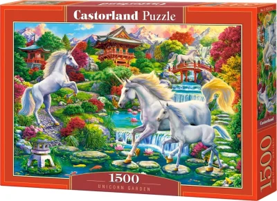 Puzzle Záhrada jednorožcov 1500 dielikov