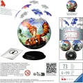 Ravensburger 3D Puzzleball Mystický drak 73 dielikov