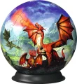 Ravensburger 3D Puzzleball Mystický drak 73 dielikov