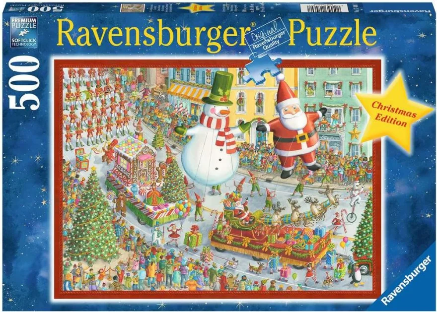 Ravensburger Puzzle Prichádzajú Vianoce 500 dielikov