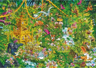 Puzzle Hluboká džungle 2000 dílků