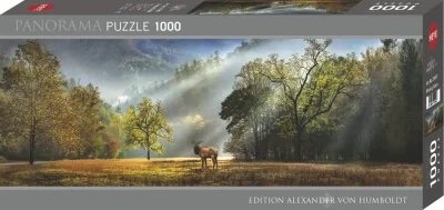 Panoramatické puzzle Ranní pozdrav 1000 dílků