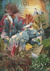 Puzzle Fauna Fantasies: Elephantaisy 1000 dílků