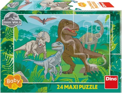 Puzzle Jurský svět MAXI 24 dílků