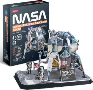 3D puzzle NASA: Apolo 11, Lunární modul Eagle 93 dílků