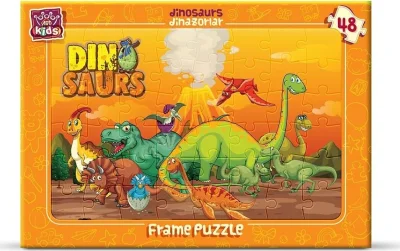 Puzzle Dinosauři 48 dílků