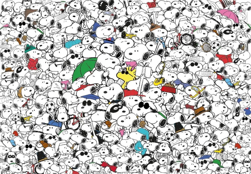 Clementoni Puzzle Impossible Peanuts 1000 dielikov