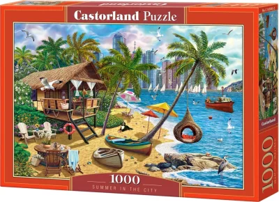 Puzzle Léto ve městě 1000 dílků