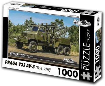 Puzzle TRUCK č.7 Praga V3S AV-3 (1953-1990) 1000 dílků