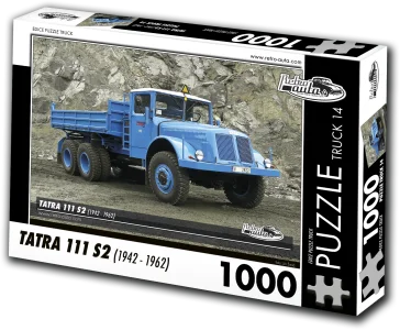 Puzzle TRUCK č.14 Tatra 111 S2 (1942-1962) 1000 dílků