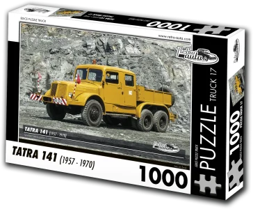 Puzzle TRUCK č.17 Tatra 141 (1957-1970) 1000 dílků