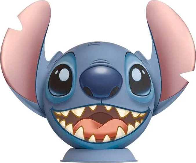Ravensburger 3D Puzzleball Stitch s ušami 77 dielikov