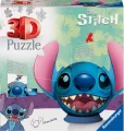 Ravensburger 3D Puzzleball Stitch s ušami 77 dielikov