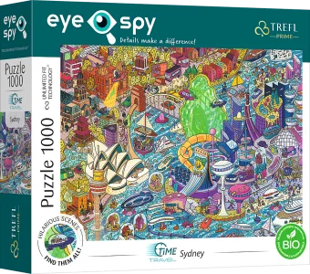 Puzzle UFT Eye-Spy Time Travel: Sydney 1000 dílků