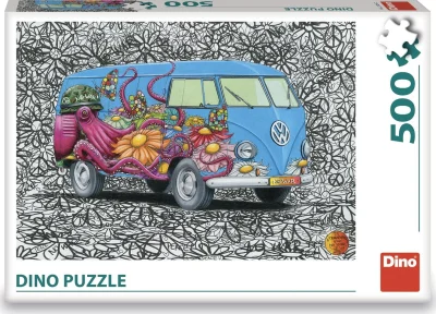 Puzzle Hippies VW 500 dielikov