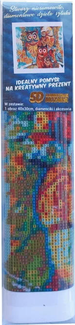 Norimpex Diamantové maľovanie Sovy 40x30cm