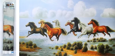Diamantové maľovanie Cválajúce stádo 80x40cm