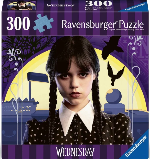 Puzzle Ravensburger 300 dielikov Wednesday: No Hug Zone