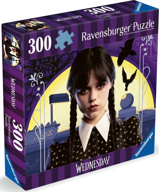 Puzzle Ravensburger 300 dielikov Wednesday: No Hug Zone