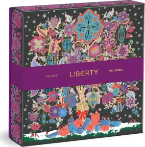 Čtvercové puzzle Liberty: Vánoční strom života 500 dílků
