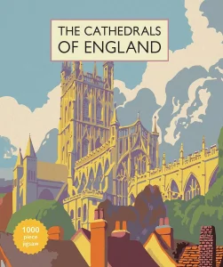Puzzle Katedrály Anglie 1000 dílků