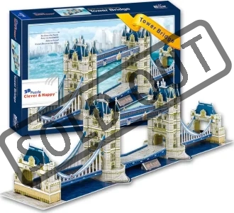 3D puzzle Tower Bridge 76 dílků