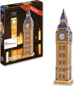 3D puzzle Big Ben, Londýn 47 dílků