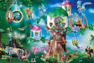 Puzzle Playmobil Ayuma: Kouzelný les víl 100 dílků