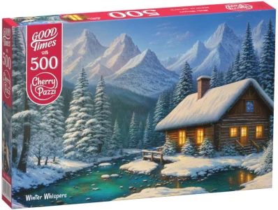 Puzzle Cherry Pazzi 500 dielikov Zima šepká