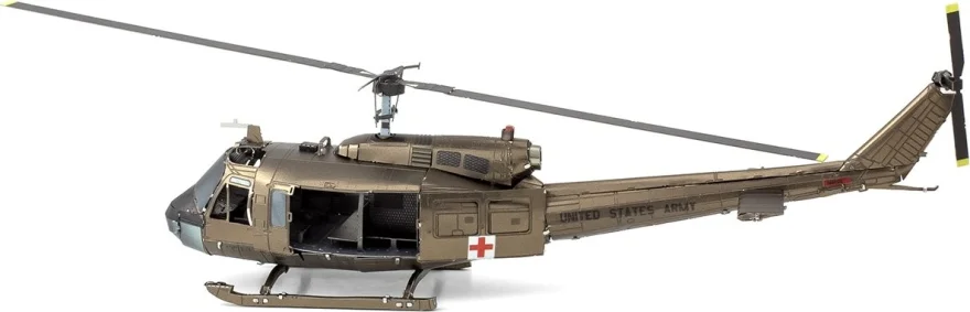 METAL EARTH 3D puzzle Vrtuľník UH-1 Huey