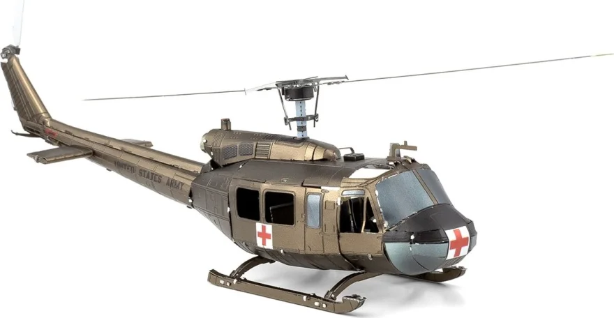 METAL EARTH 3D puzzle Vrtuľník UH-1 Huey
