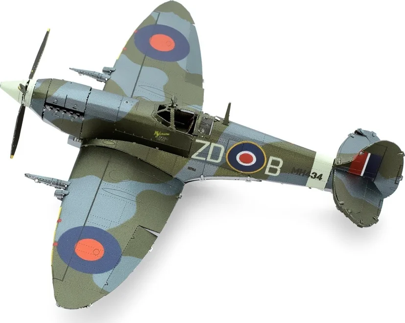 METAL EARTH 3D puzzle Lietadlo Supermarine Spitfire