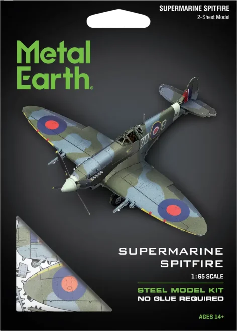 METAL EARTH 3D puzzle Lietadlo Supermarine Spitfire