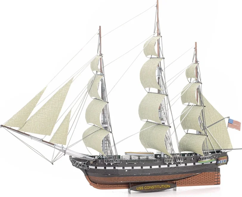 METAL EARTH 3D puzzle Premium Series: Loď USS Constitution