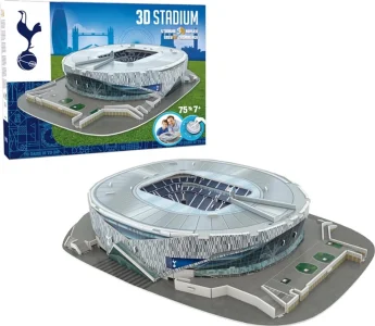 3D puzzle Stadion Tottenham Hotspur - Tottenham Hotspur FC 75 dílků