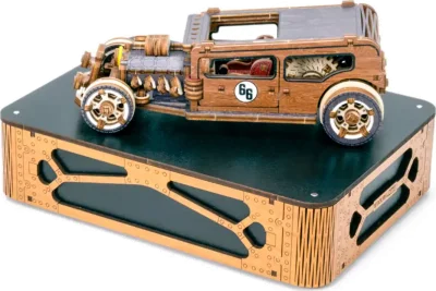 3D puzzle Automobil Hot Rod Limitovaná edice 142 dílů