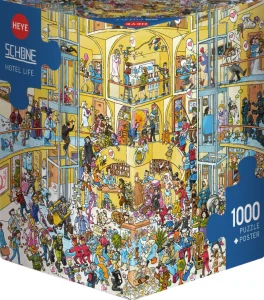 Puzzle Život v hotelu 1000 dílků