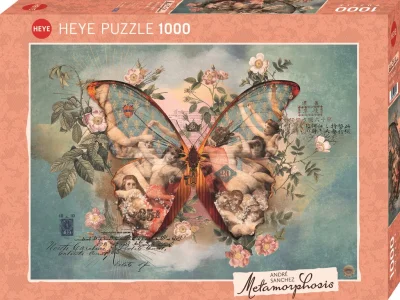 Puzzle Heye 1000 dielikov Metamorphosis: Krídla I
