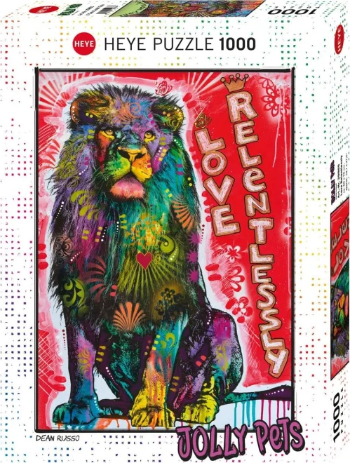 Puzzle Heye 1000 dielikov Jolly Pets: Vytrvalá láska