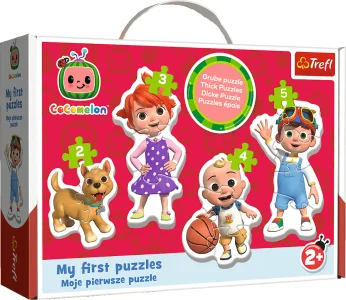 Baby puzzle Cocomelon 4v1 (2,3,4,5 dílků)