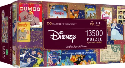 Puzzle UFT Zlatý věk Disney 13500 dílků