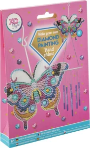 Diamantové malování Zvonkohra Motýl