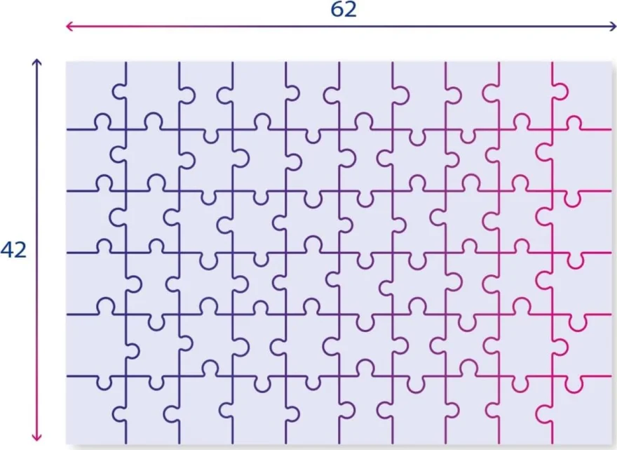 Clementoni Puzzle Stitch MAXI 104 dielikov