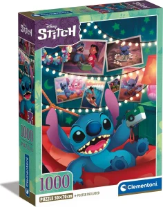 Puzzle Clementoni 1000 dielikov Stitch