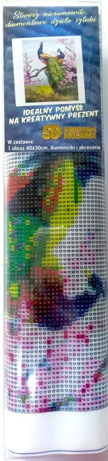 Norimpex Diamantové maľovanie Pávy 40x30cm